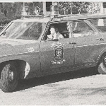 1960's police car